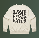 Off White Love Never Fails Crewneck - LAST CHANCE!